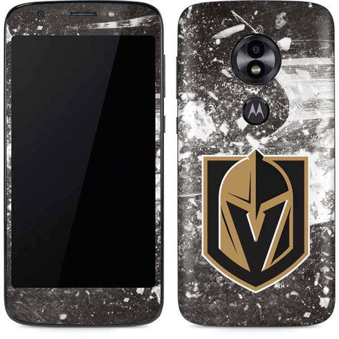NHL Vegas Golden Knights Frozen Moto E5 Play Skin